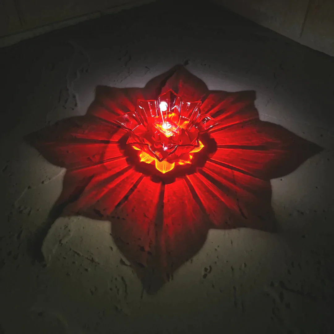 Color Diyas LED Water Sensor Diyas ( Set Of 6 )